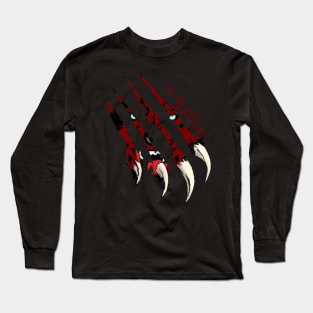 "The Red Wolf" Dean Walker Long Sleeve T-Shirt